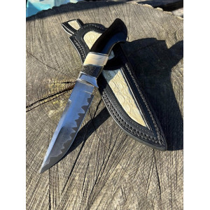 ЧОРНИЙ ВОВК ніж ручної роботи майстра Василя Дячика, сталь - К390™ 65 HRC. Photo 3